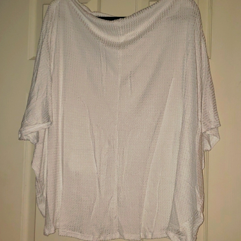 CBRAND white XL short sleeve dolman